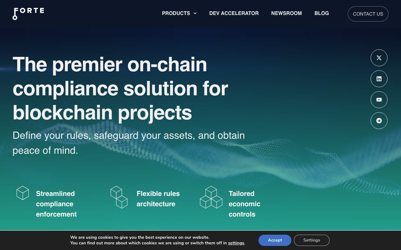 Forte website