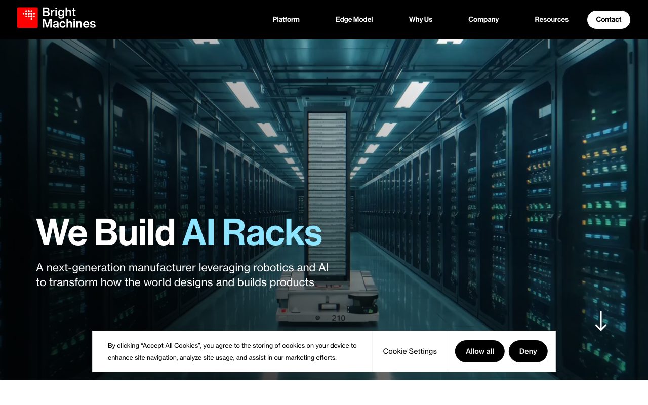 Bright Machines website