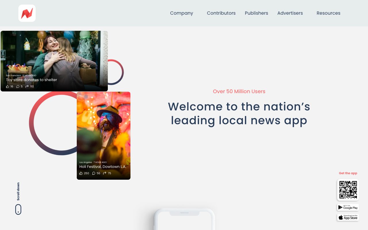 News Break website