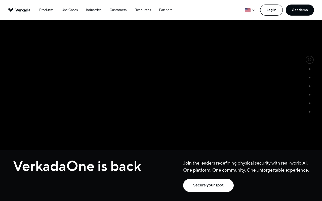 Verkada website