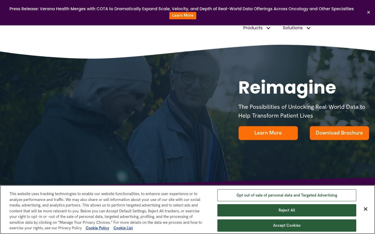 Verana Health website