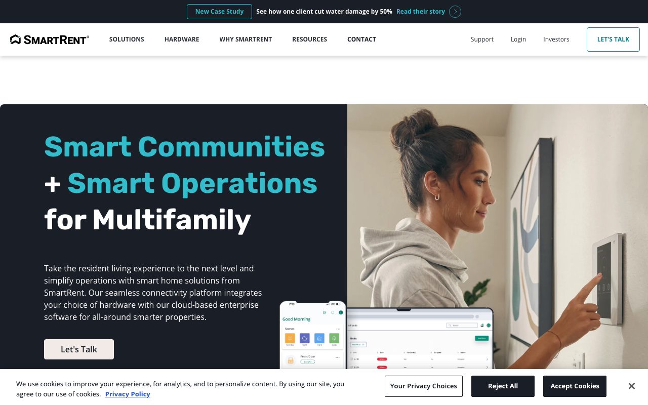 SmartRent website