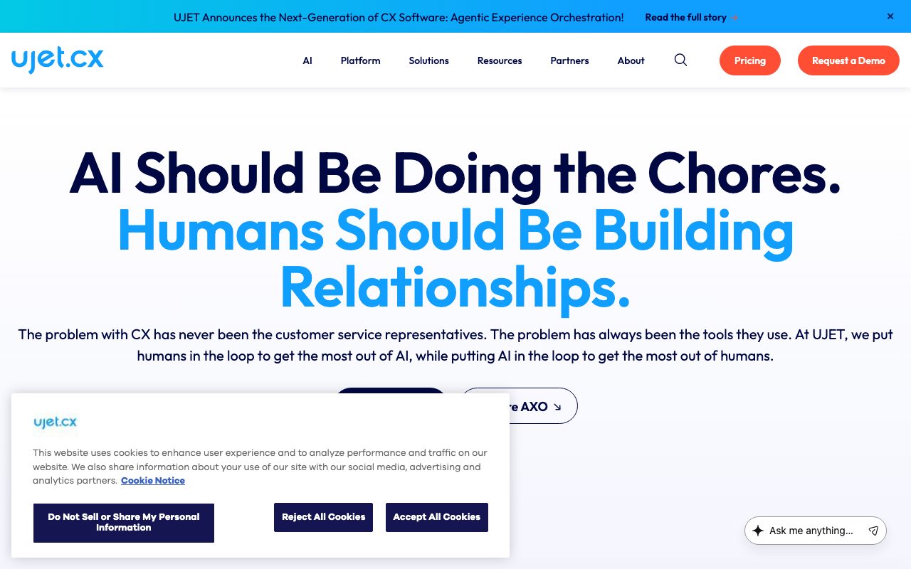UJET website