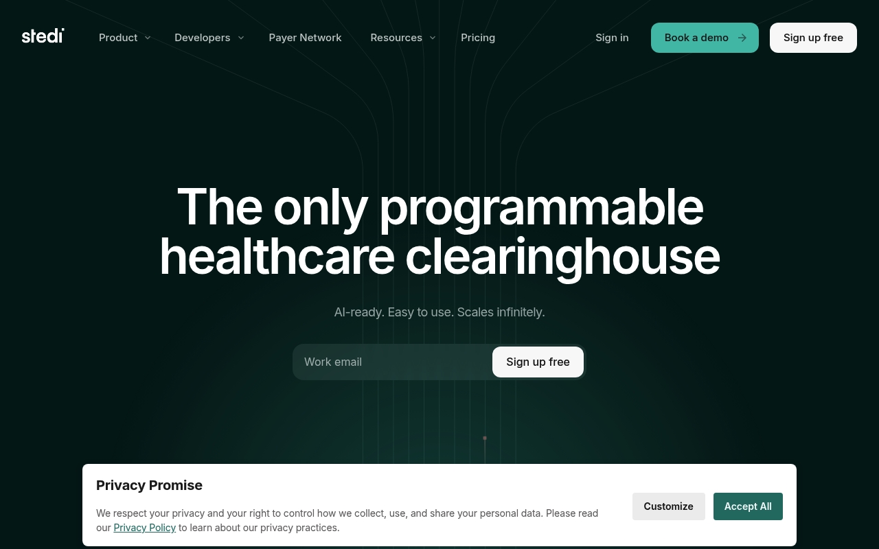 Stedi website