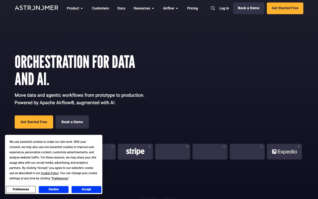 Astronomer website