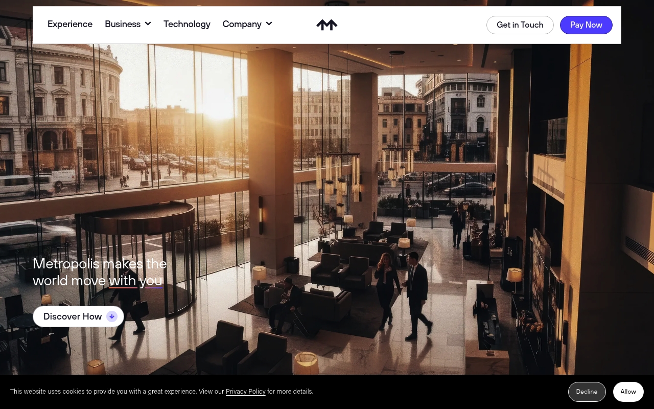Metropolis website