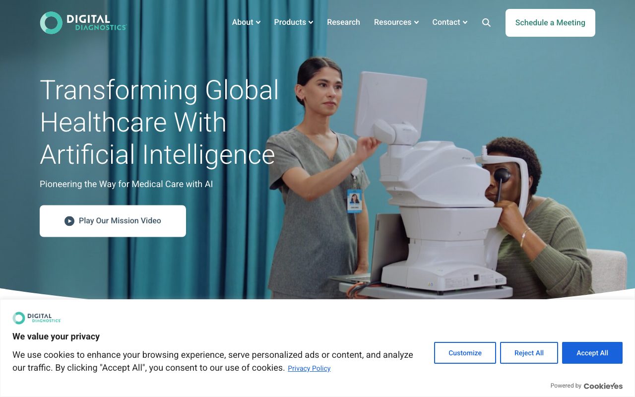 DIGITAL DIAGNOSTICS INC website