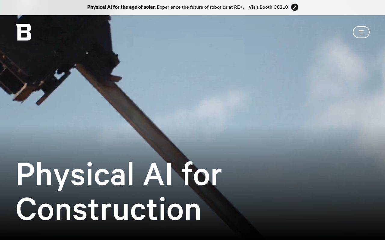Built Robotics website