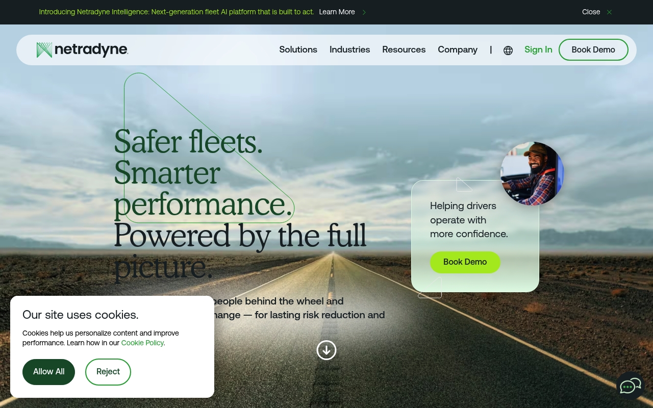 NetraDyne website