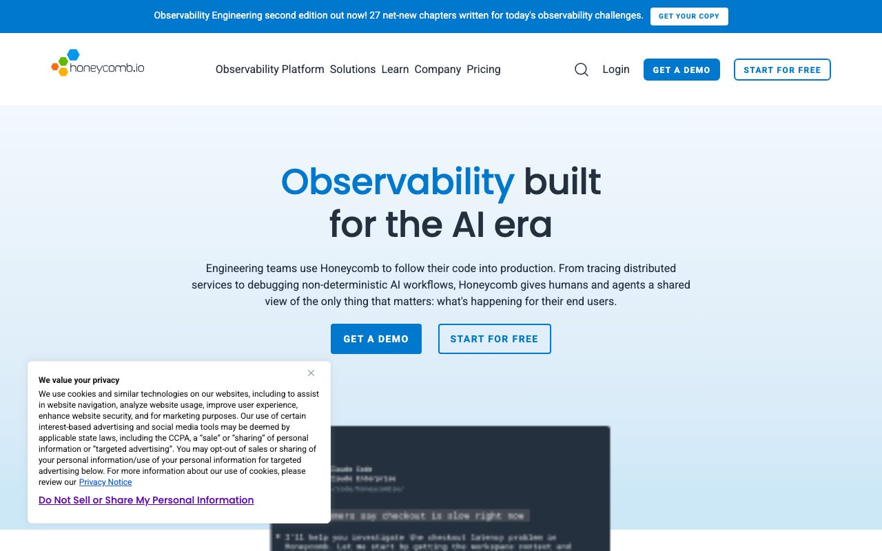 Honeycomb website