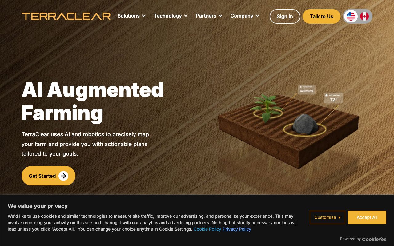 TerraClear Inc website