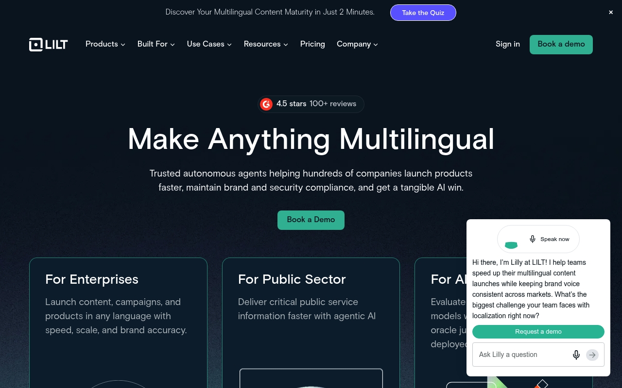 Lilt website