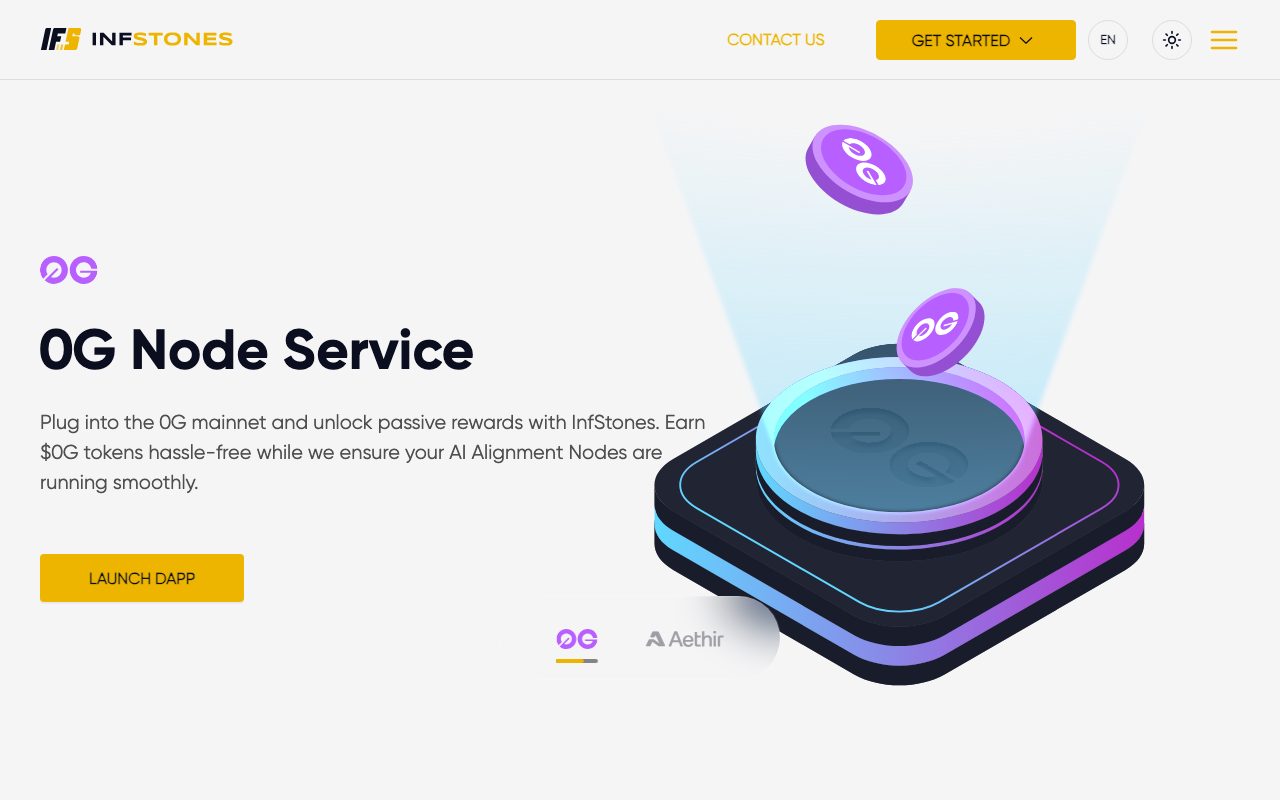 InfStones website