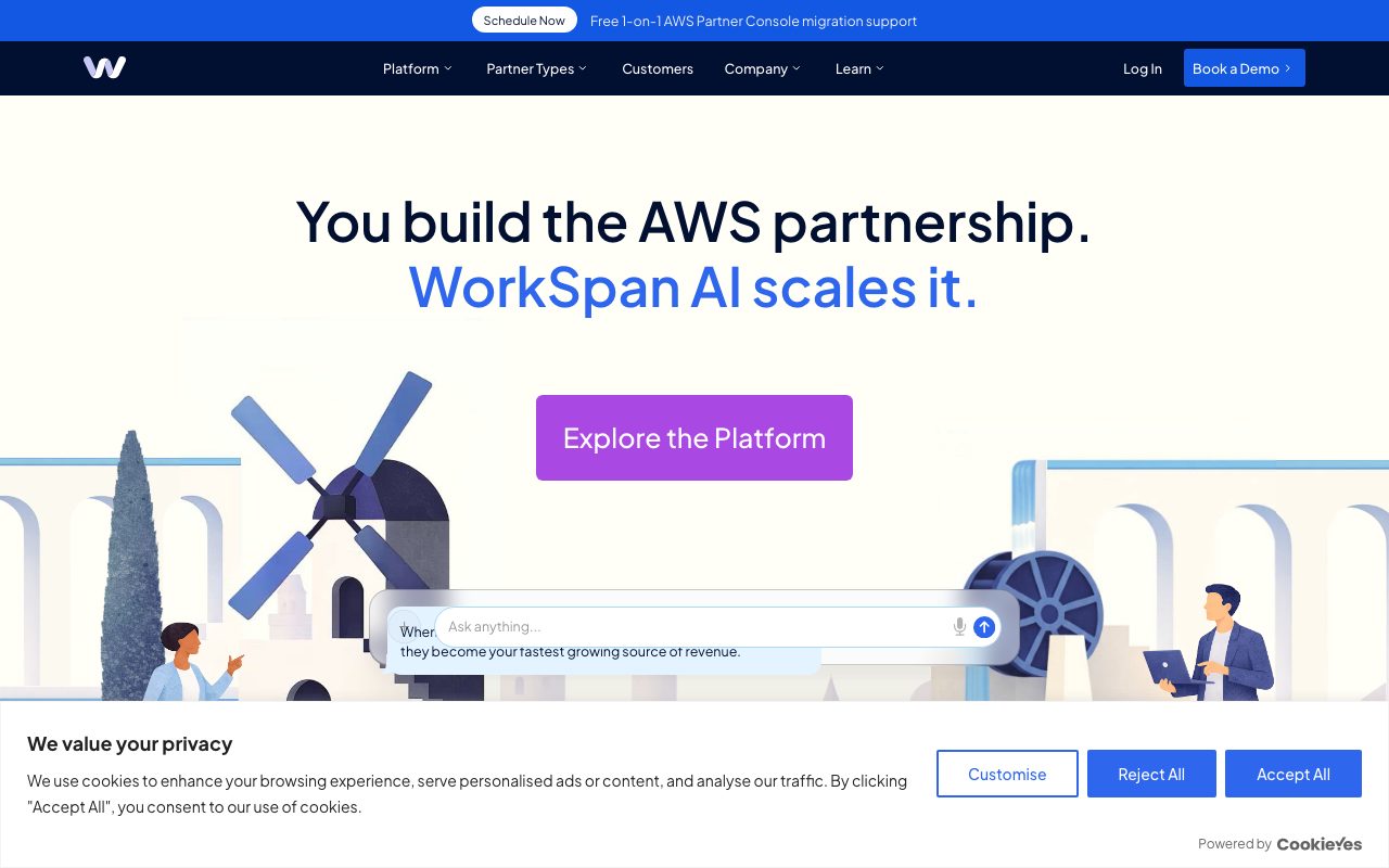 WorkSpan website