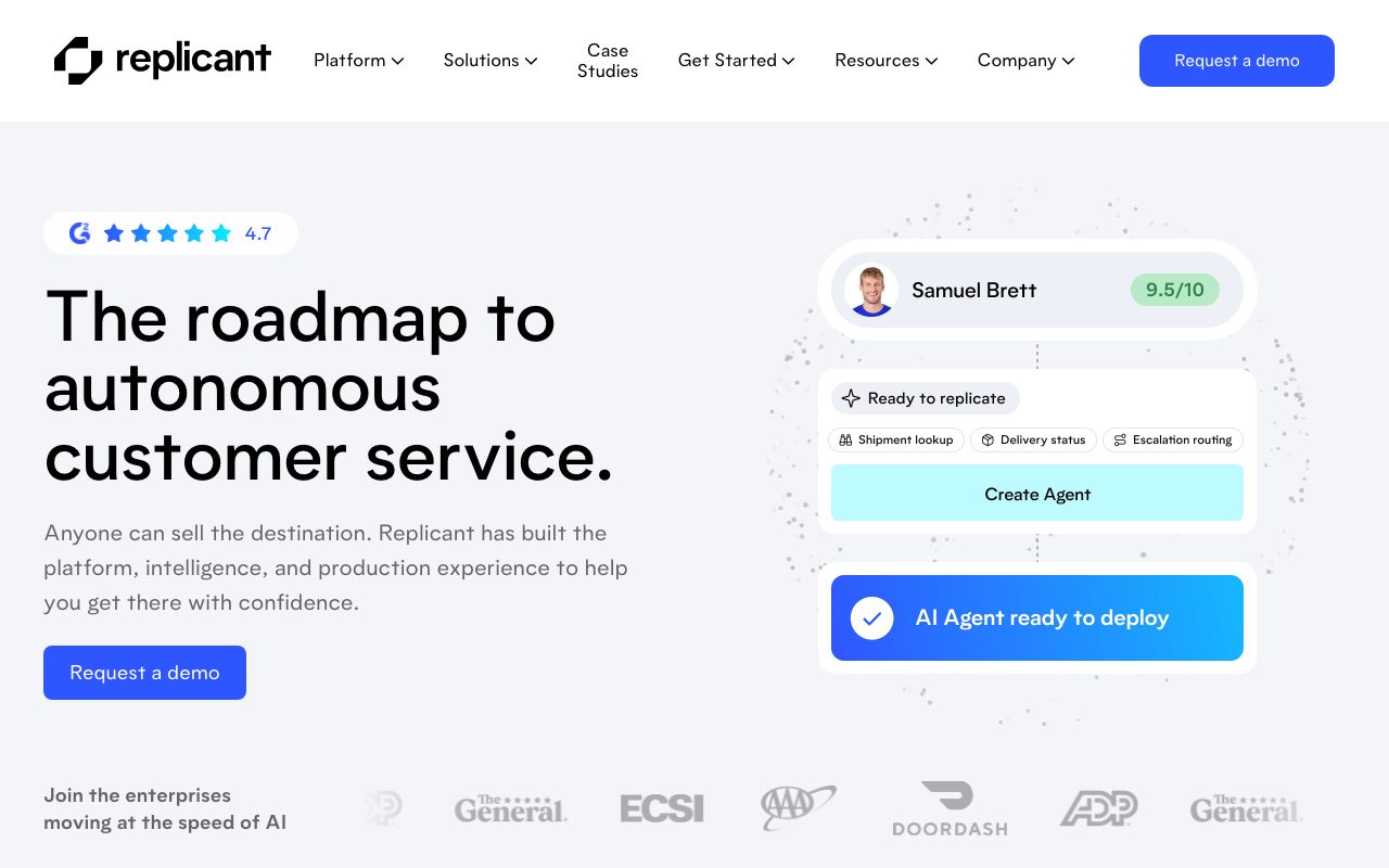 Replicant website