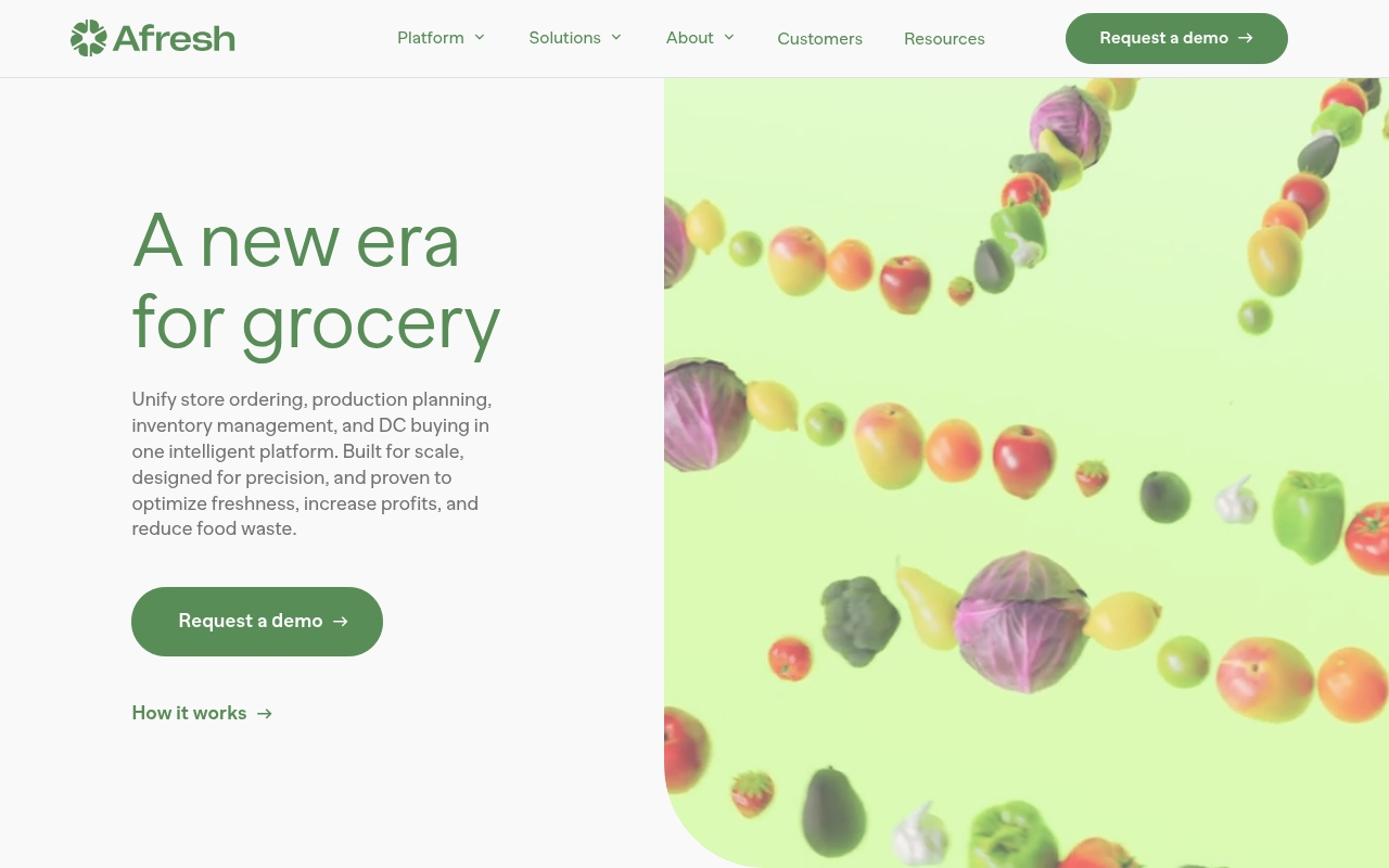 Afresh website