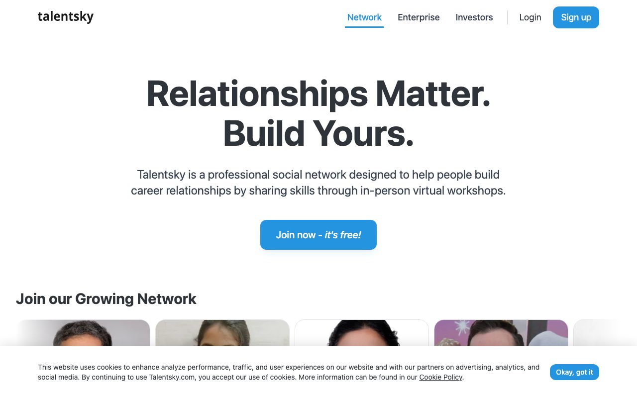 TALENTSKY INC website