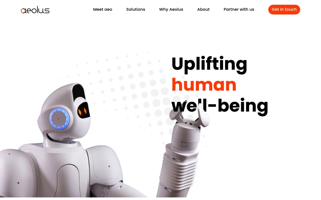 Aeolus Robotics website
