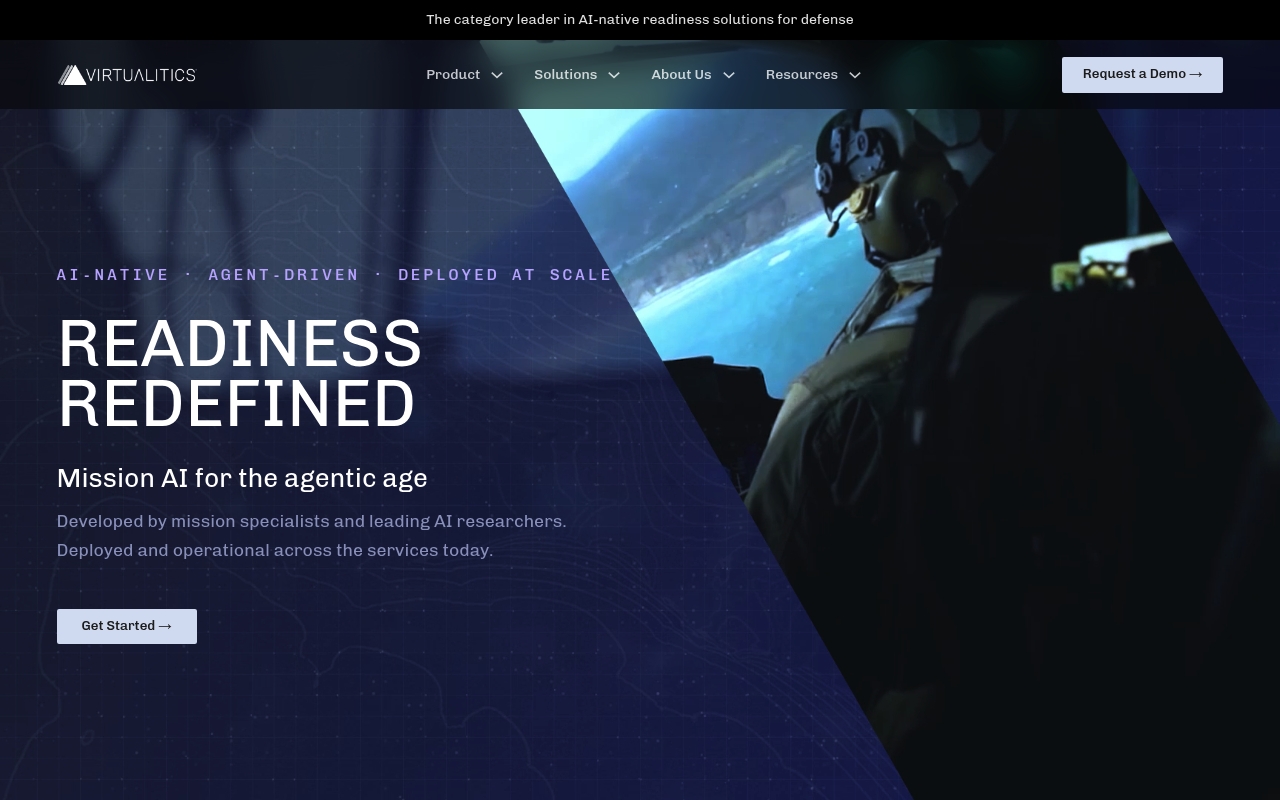 Virtualitics website