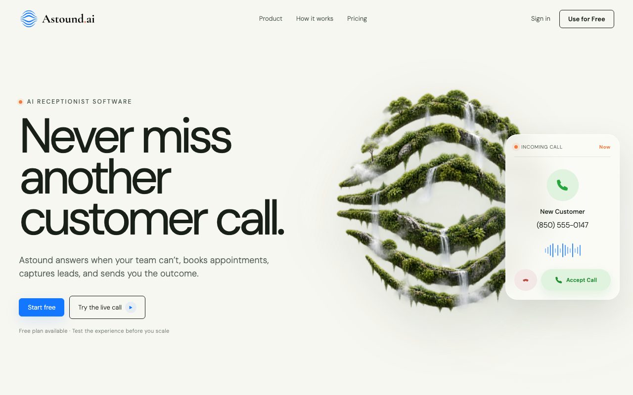 Astound website