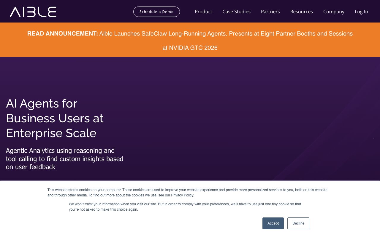 Aible website