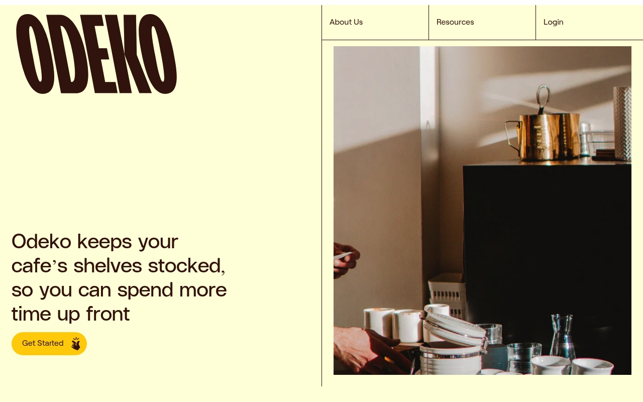 Odeko website