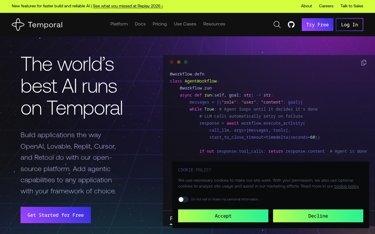 Temporal Technologies website