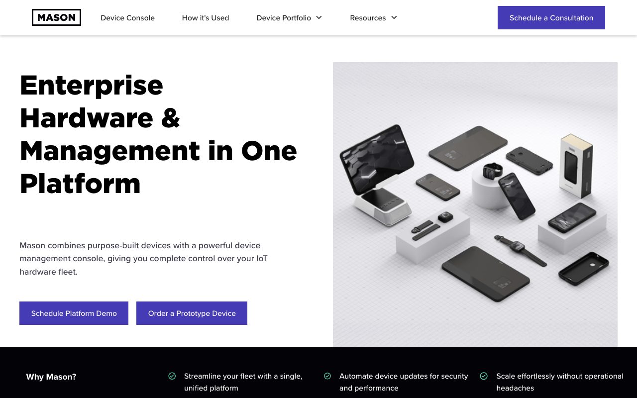 Mason website