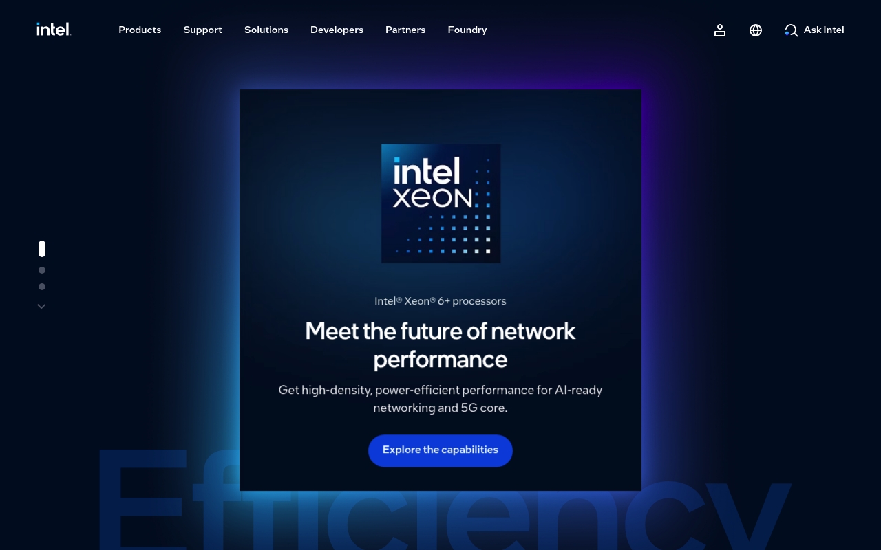 Intel website