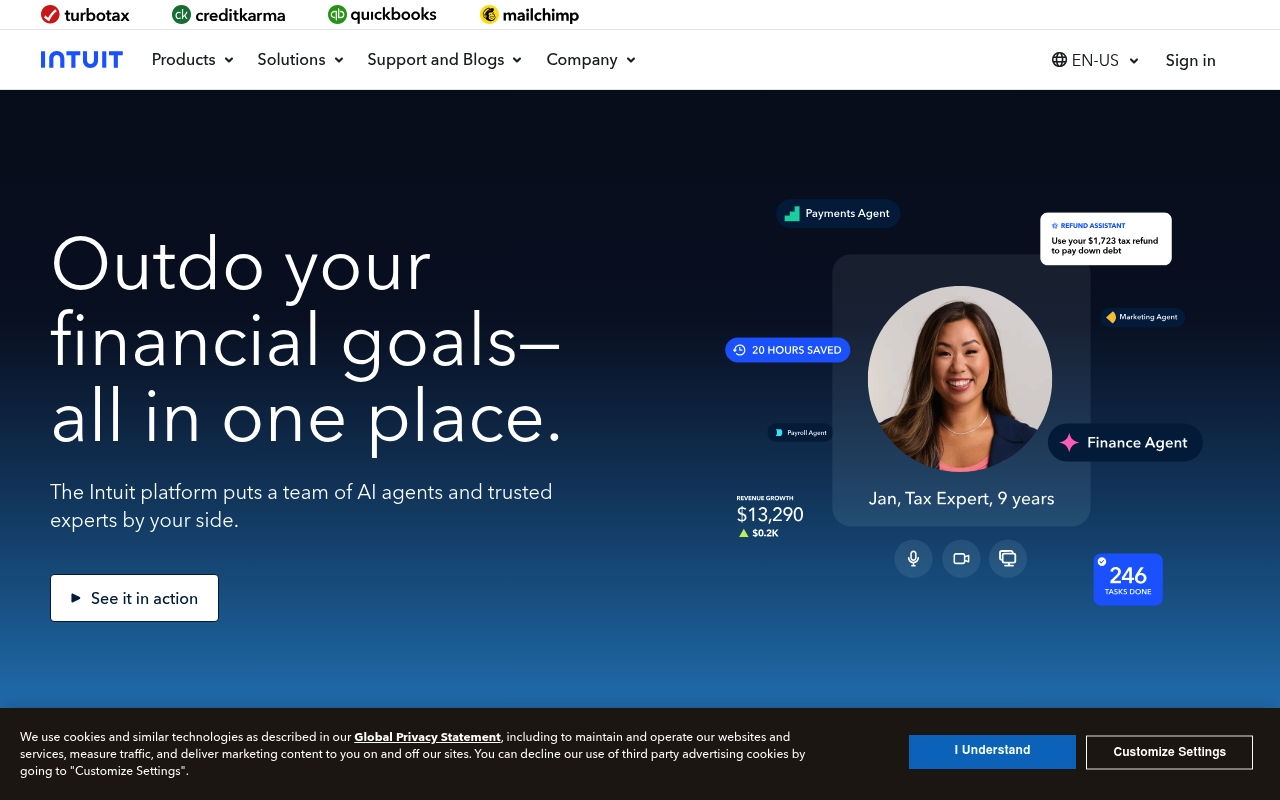 Intuit website
