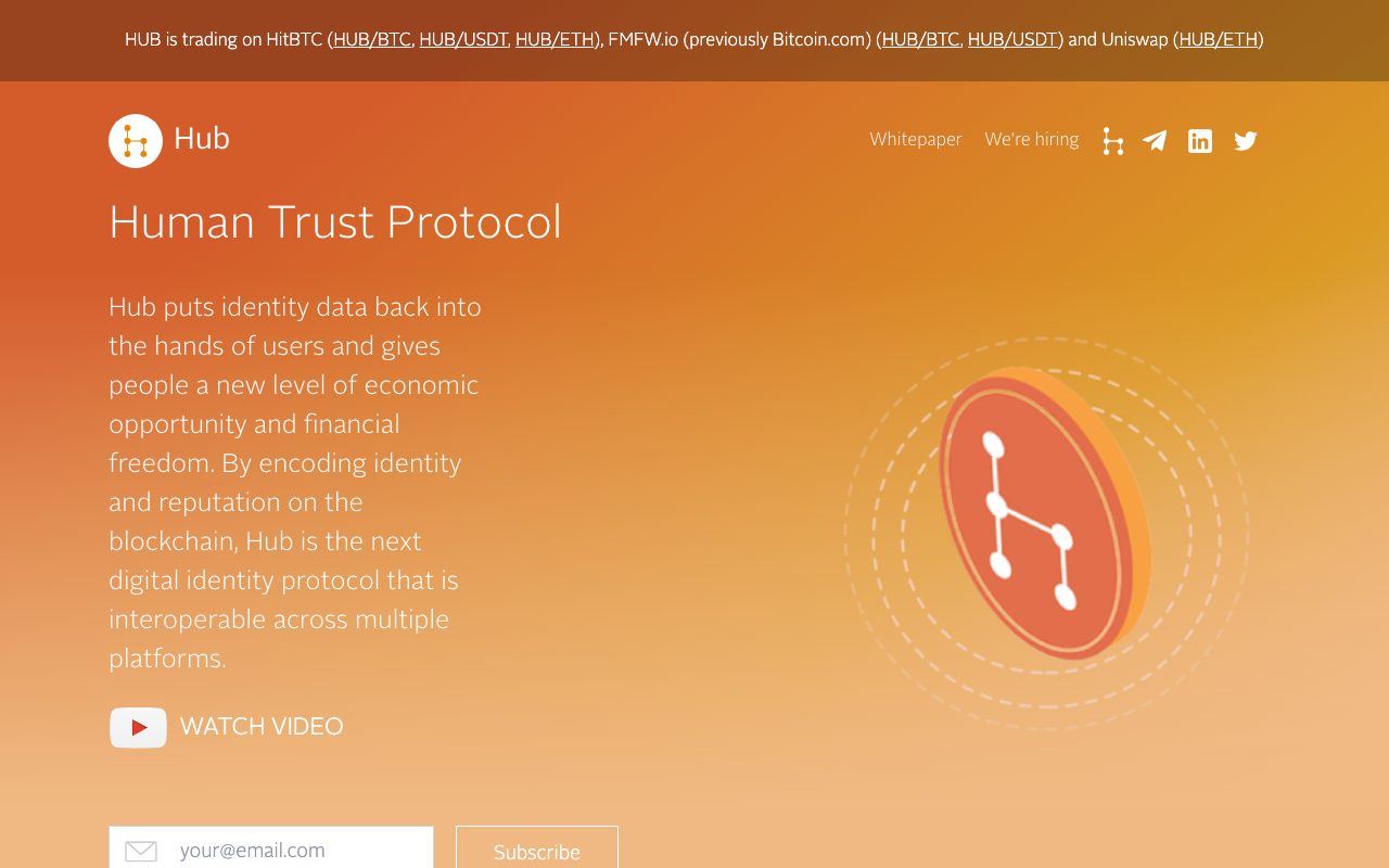 HUB website
