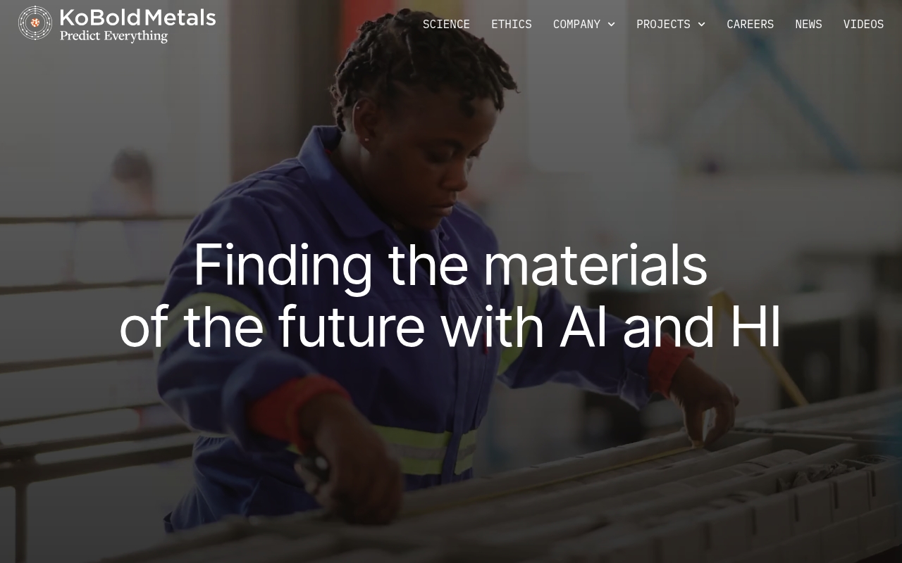KoBold Metals website