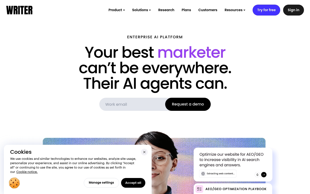 Writer website