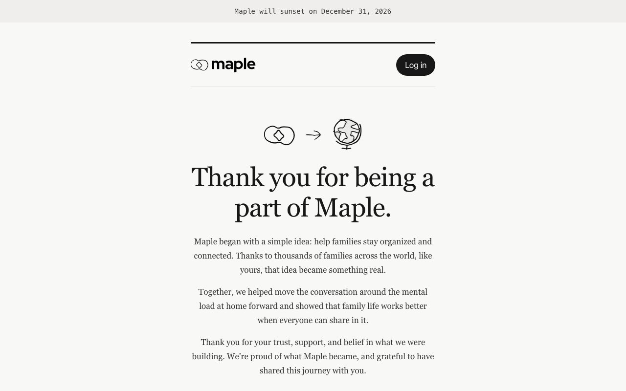 Maple website
