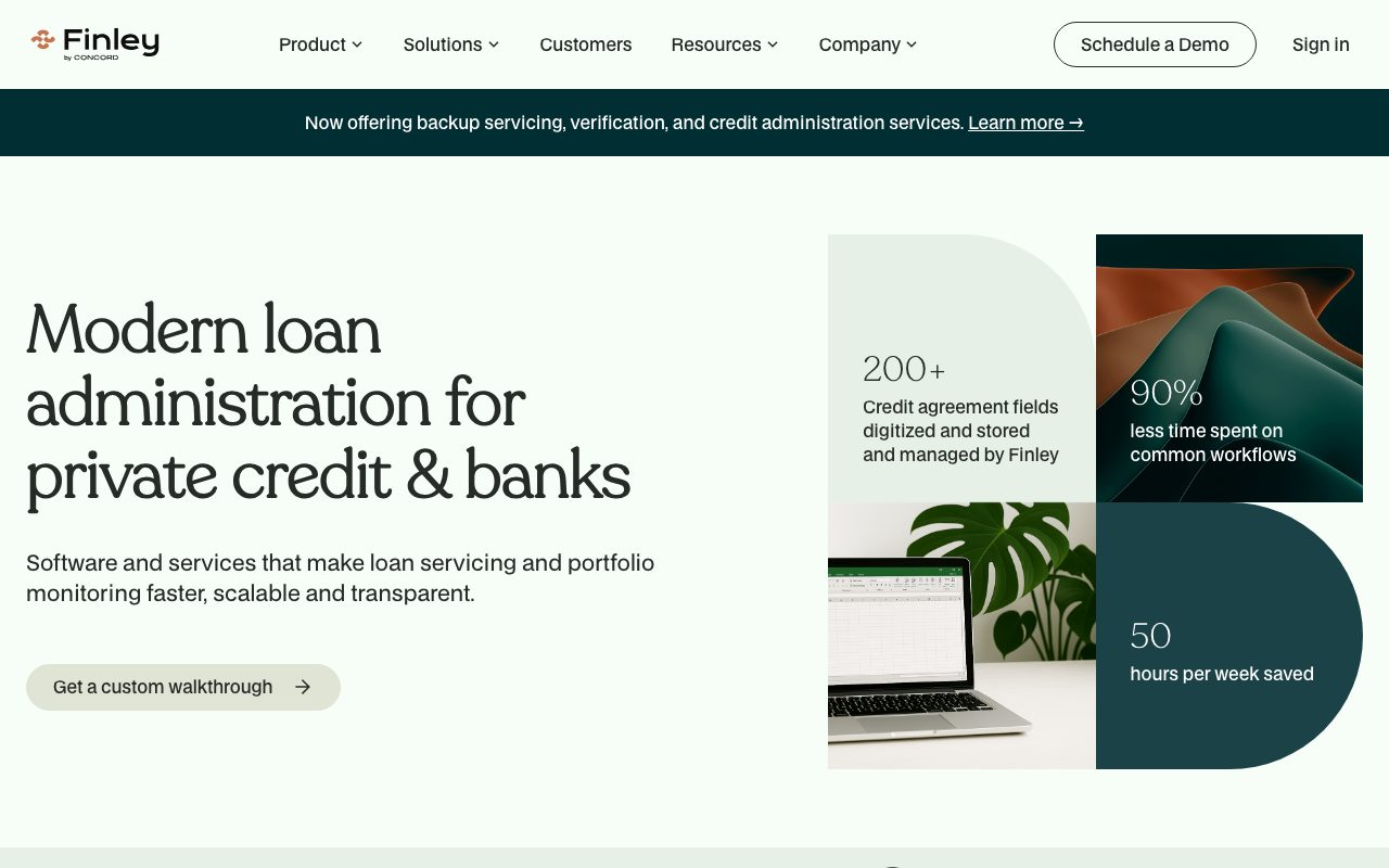Finley Technologies website