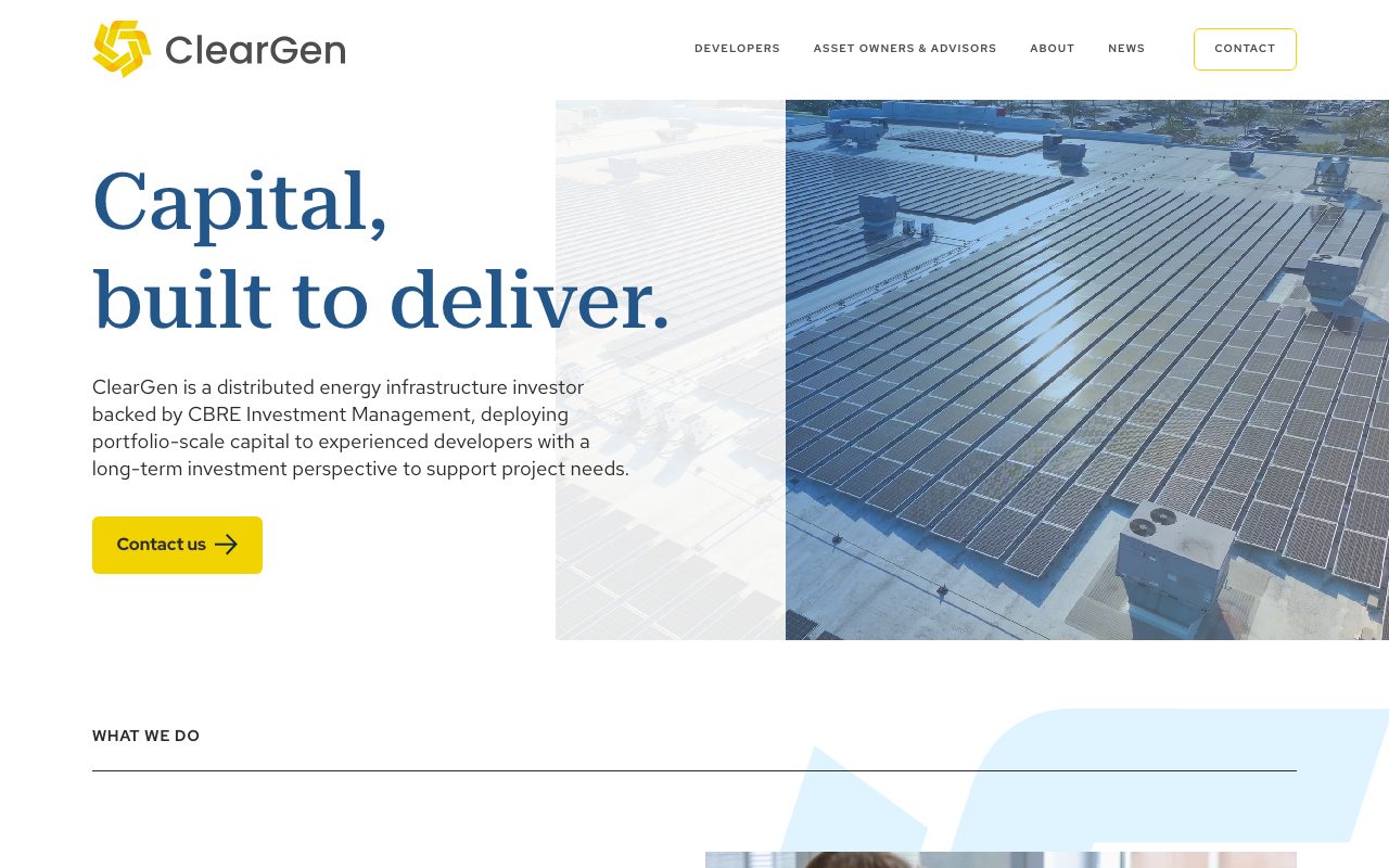 ClearGen website