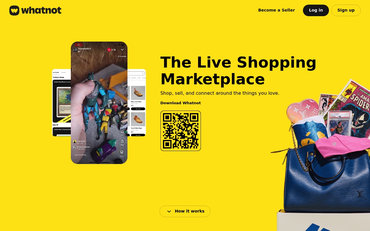 Whatnot website