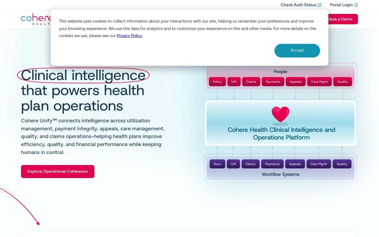 Cohere Health website