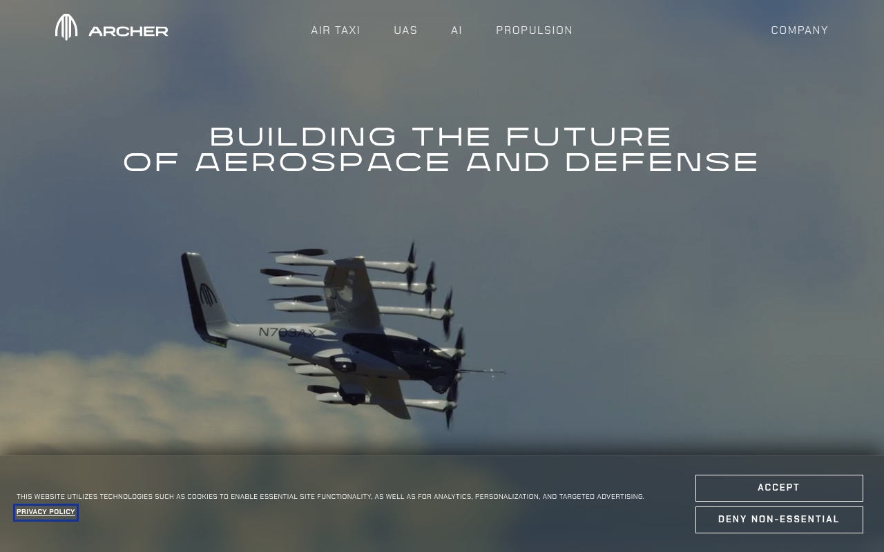 Archer website
