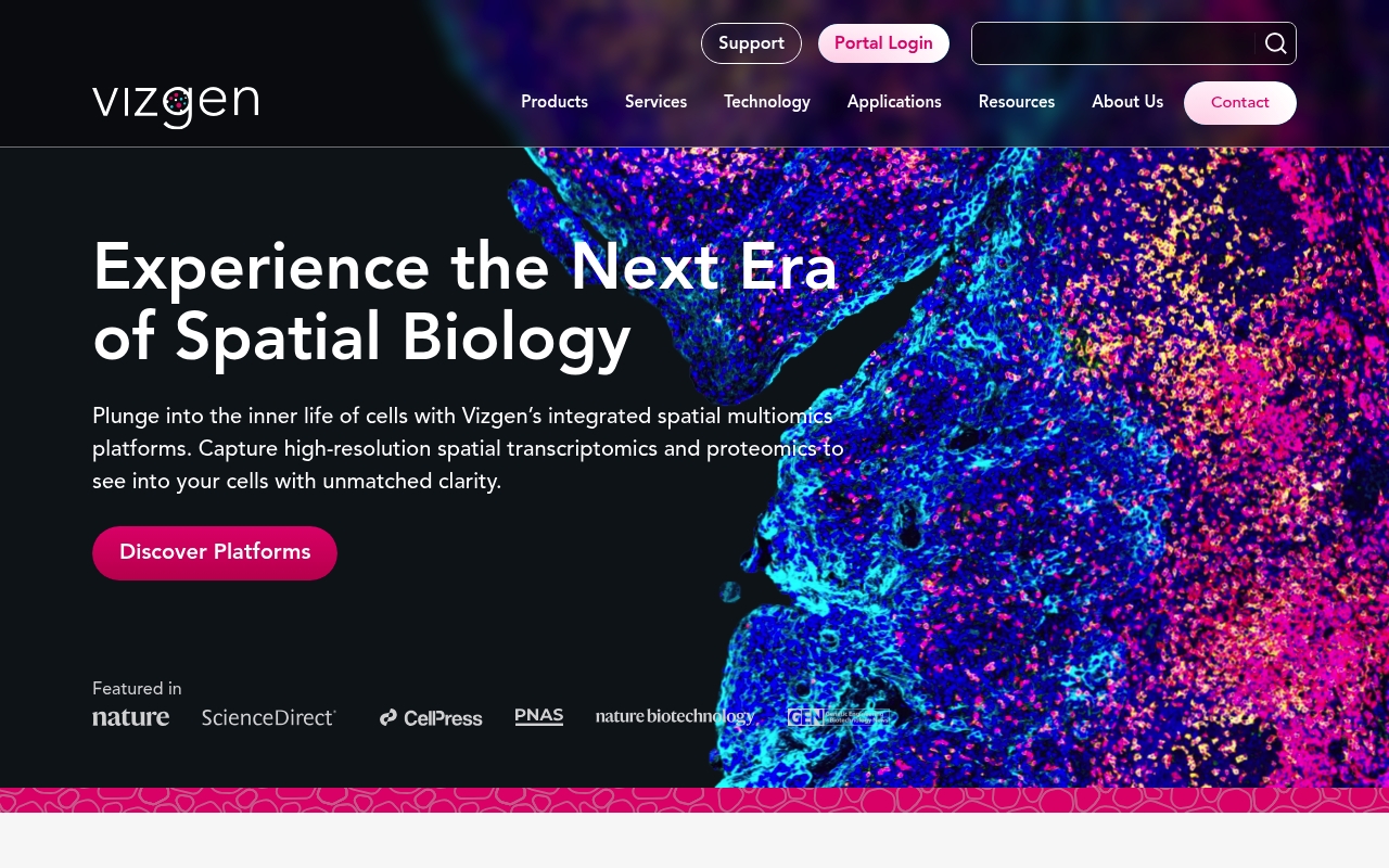 Vizgen website