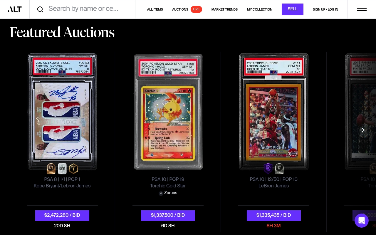 Alt website
