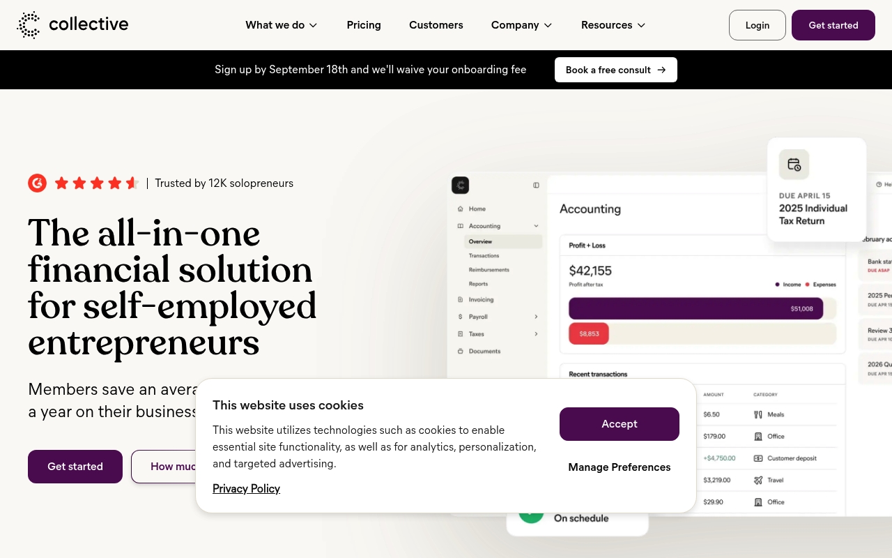 Collective website