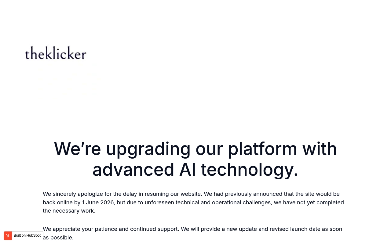 theklicker website