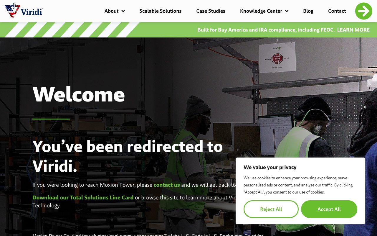 Moxion Power Co. website