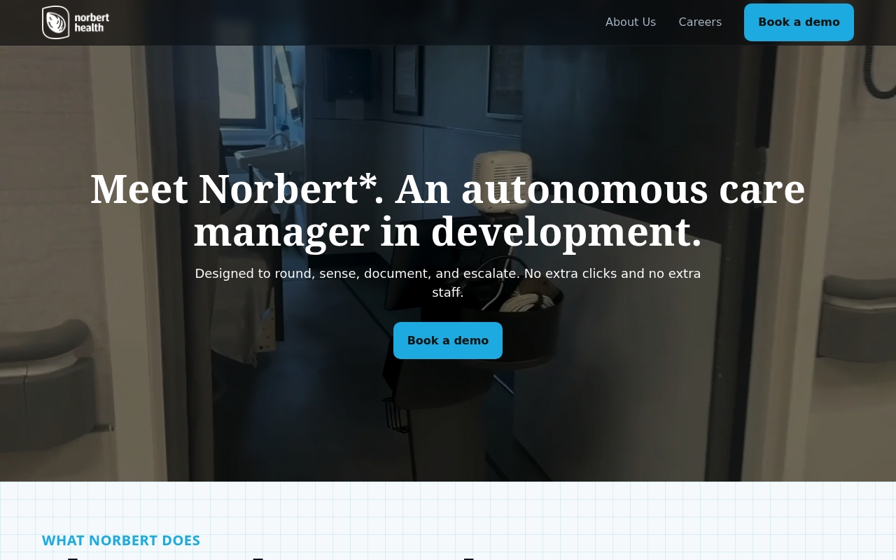 Norbert Health website