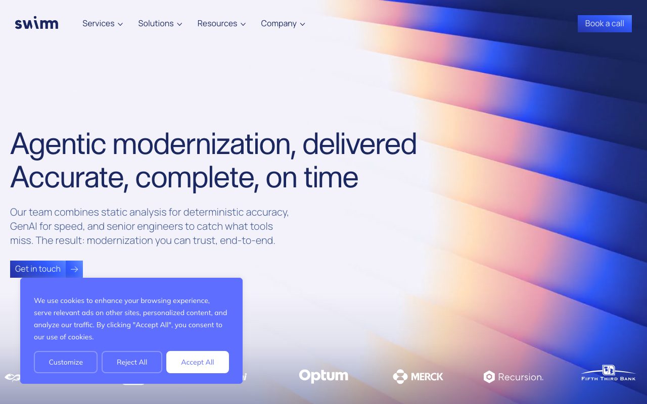 Swimm website