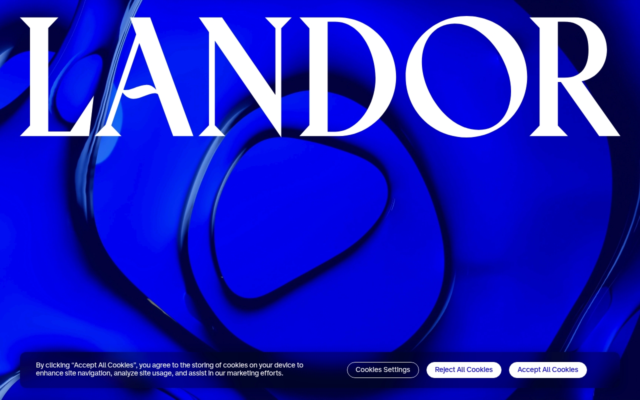 Landor website