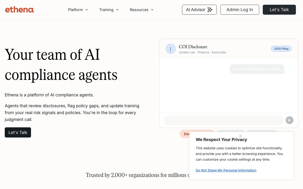 Ethena website