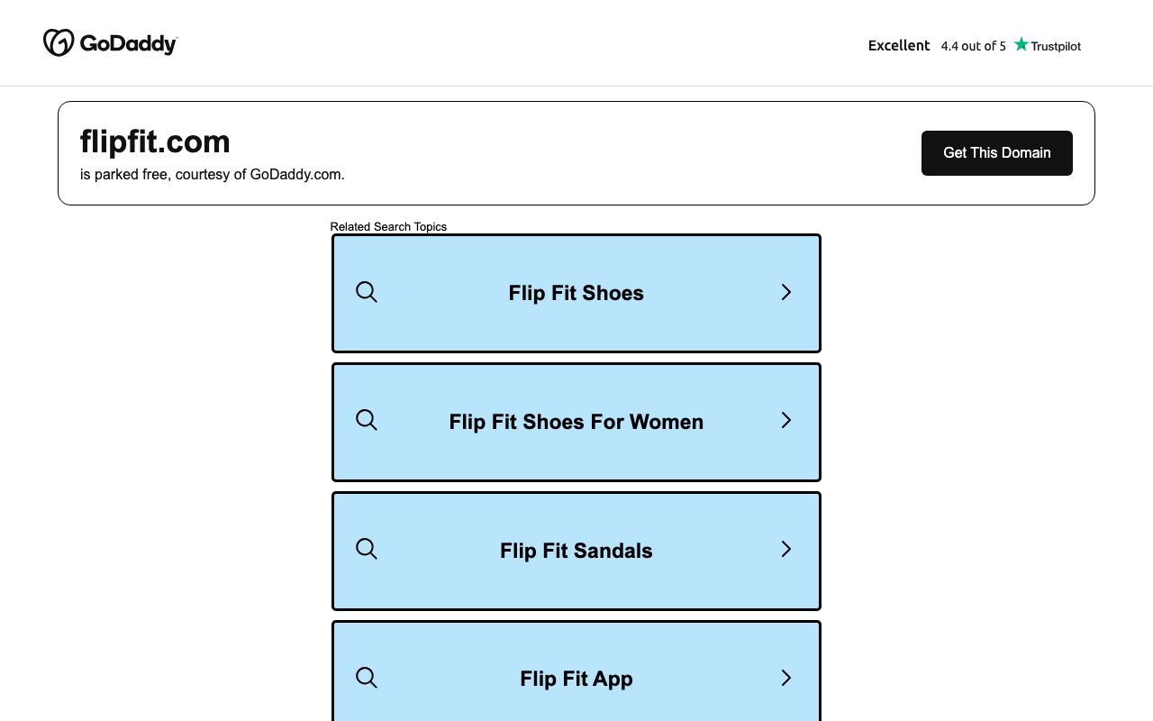 Flip Fit website