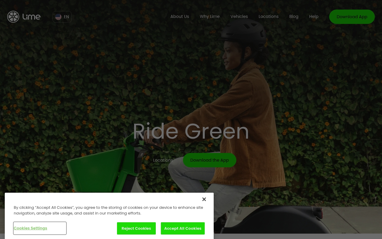 Lime website